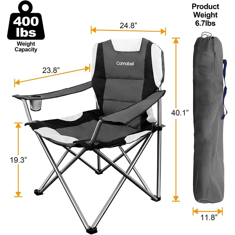 Camabel Madeira Folding Camping Chair with Cushions Reviews